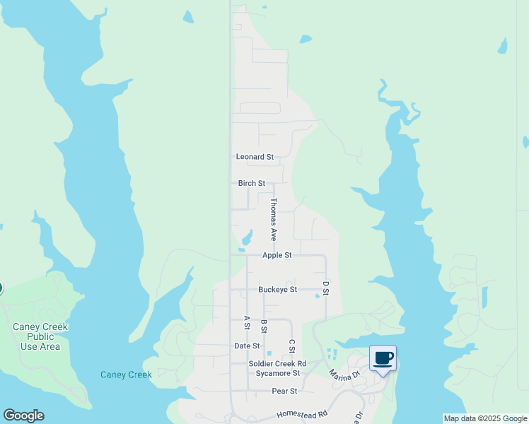 map of restaurants, bars, coffee shops, grocery stores, and more near 1705 Thomas Avenue in Kingston