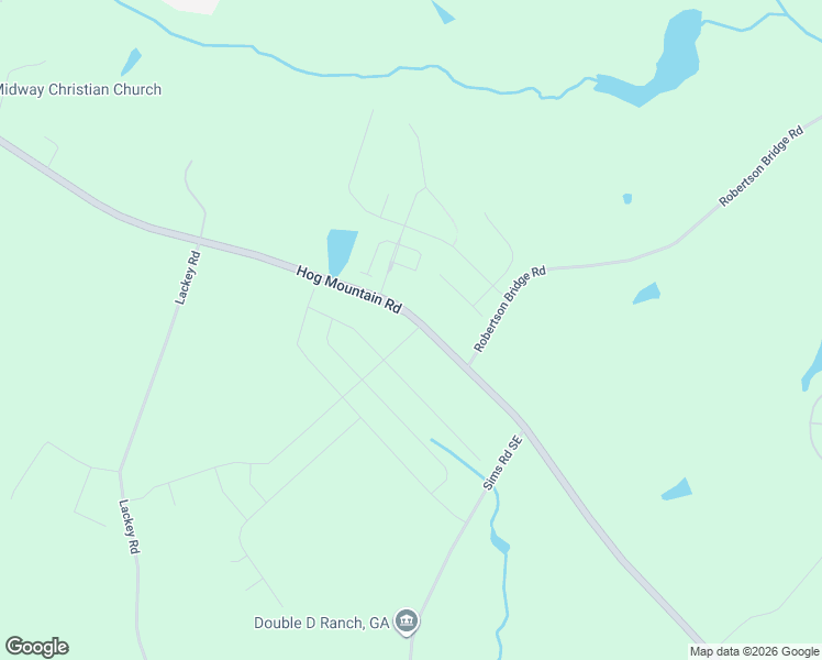 map of restaurants, bars, coffee shops, grocery stores, and more near 1458 Hog Mountain Road in Winder