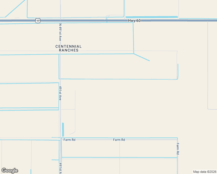 map of restaurants, bars, coffee shops, grocery stores, and more near West Hector Road in Wickenburg