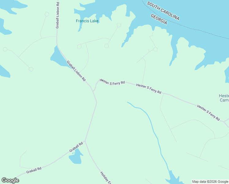 map of restaurants, bars, coffee shops, grocery stores, and more near 2511 Graball Road in Tignall