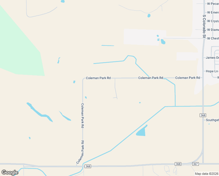 map of restaurants, bars, coffee shops, grocery stores, and more near 810 Coleman Park Road in Iowa Park