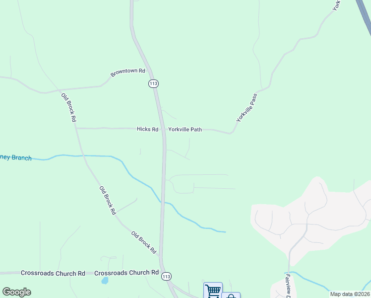 map of restaurants, bars, coffee shops, grocery stores, and more near 47 Brushy Mountain Way in Rockmart