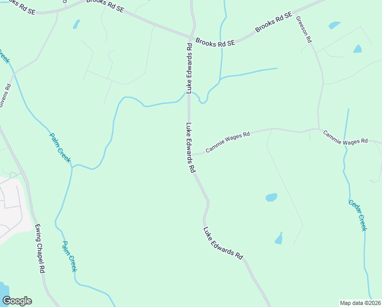 map of restaurants, bars, coffee shops, grocery stores, and more near 2030 Luke Edwards Road in Dacula