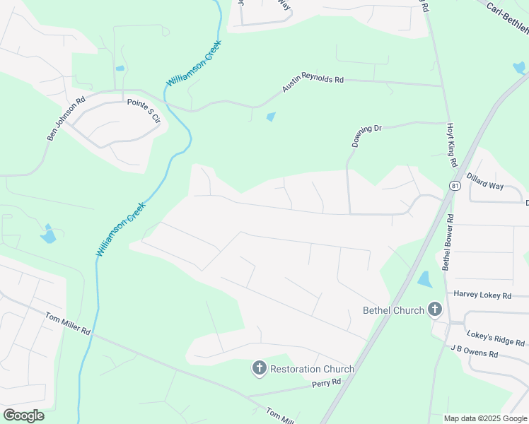 map of restaurants, bars, coffee shops, grocery stores, and more near 1170 Otis Drive in Bethlehem