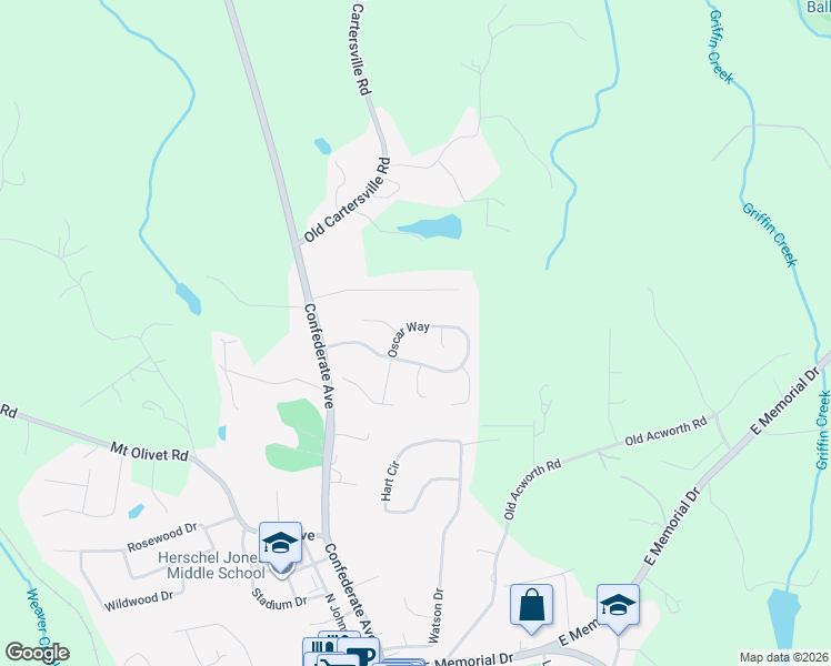 map of restaurants, bars, coffee shops, grocery stores, and more near 509 Oscar Way in Dallas