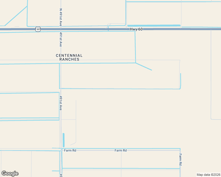 map of restaurants, bars, coffee shops, grocery stores, and more near West Hector Road in Wickenburg
