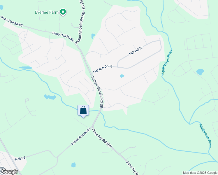 map of restaurants, bars, coffee shops, grocery stores, and more near 3630 Biltmore Oaks Drive Southeast in Bethlehem