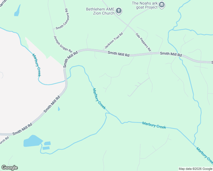 map of restaurants, bars, coffee shops, grocery stores, and more near 1008 Vinings Lane in Winder