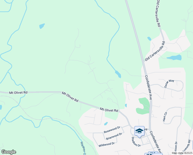 map of restaurants, bars, coffee shops, grocery stores, and more near 444 Polk Lane in Dallas