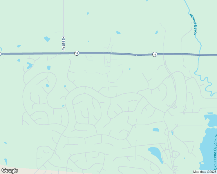 map of restaurants, bars, coffee shops, grocery stores, and more near Buffalo Place in Burneyville