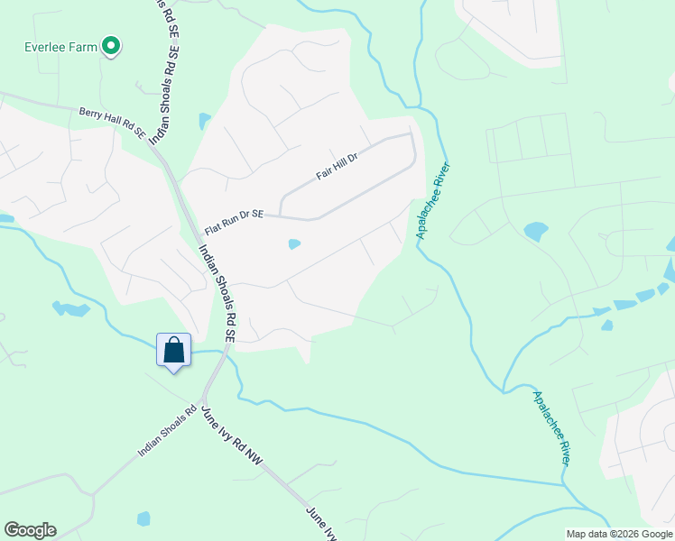 map of restaurants, bars, coffee shops, grocery stores, and more near 3755 Biltmore Oaks Drive Southeast in Bethlehem