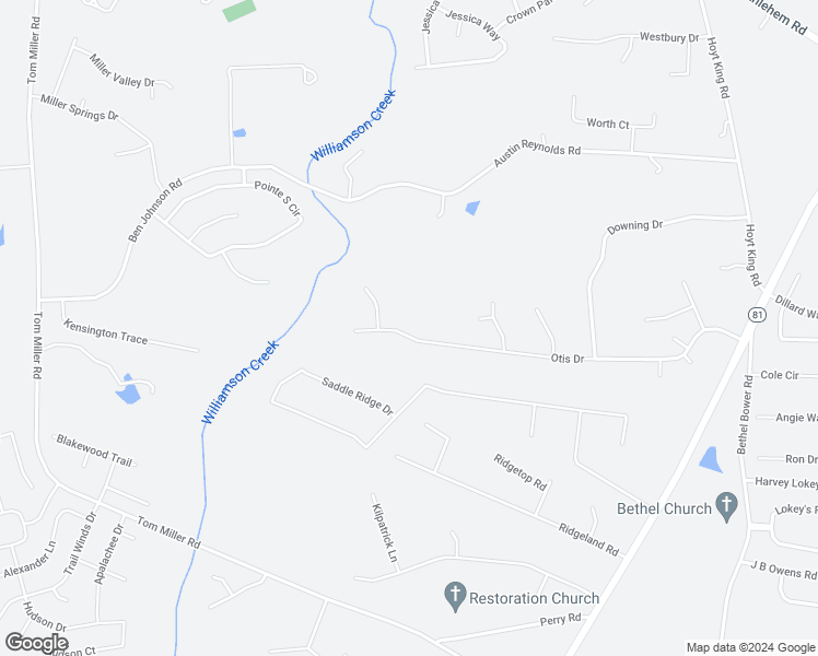 map of restaurants, bars, coffee shops, grocery stores, and more near 1183 Otis Drive in Bethlehem