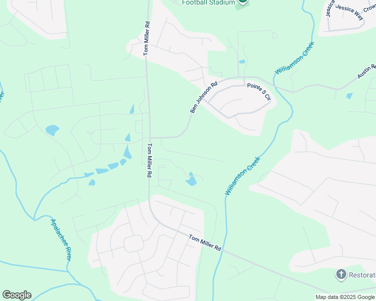 map of restaurants, bars, coffee shops, grocery stores, and more near 180 Kensington Trace in Bethlehem