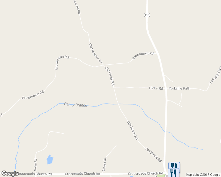 map of restaurants, bars, coffee shops, grocery stores, and more near 781 Old Brock Road in Rockmart