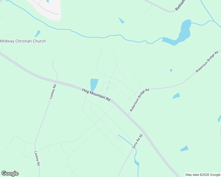 map of restaurants, bars, coffee shops, grocery stores, and more near 1586 Hog Mountain Road in Winder