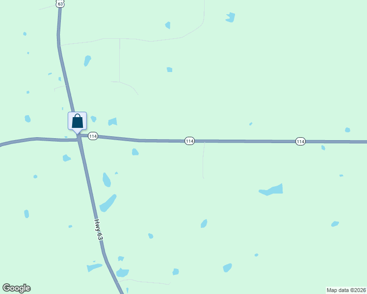 map of restaurants, bars, coffee shops, grocery stores, and more near 8980 Arkansas 114 in Rison