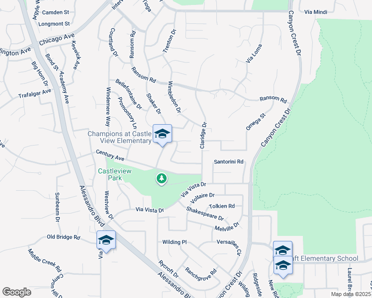 map of restaurants, bars, coffee shops, grocery stores, and more near 1341 Nettleton Court in Riverside