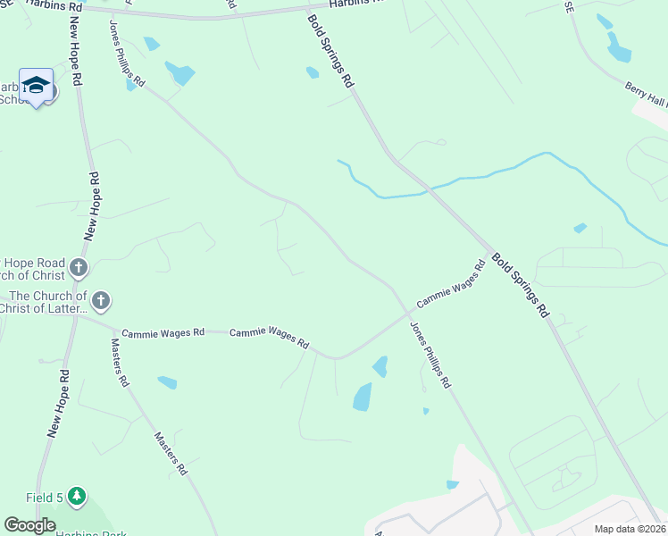 map of restaurants, bars, coffee shops, grocery stores, and more near 2390 Blackthorne Lane in Dacula