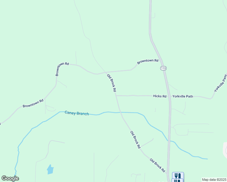 map of restaurants, bars, coffee shops, grocery stores, and more near 835 Old Brock Road in Rockmart