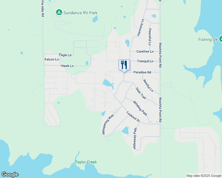 map of restaurants, bars, coffee shops, grocery stores, and more near 4412 Lookout Drive in Kingston