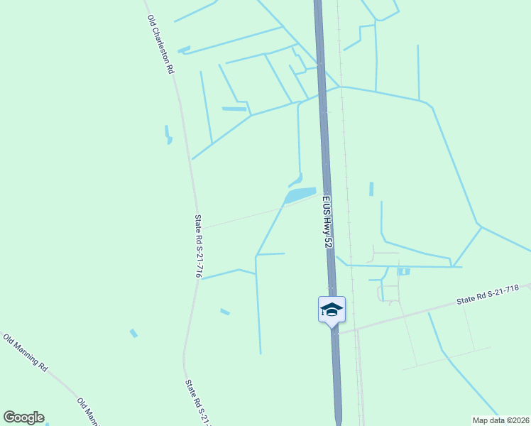 map of restaurants, bars, coffee shops, grocery stores, and more near West Sparrow Road in Florence County