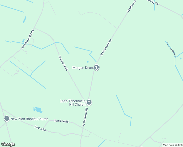 map of restaurants, bars, coffee shops, grocery stores, and more near 2427 North Matthews Road in Scranton