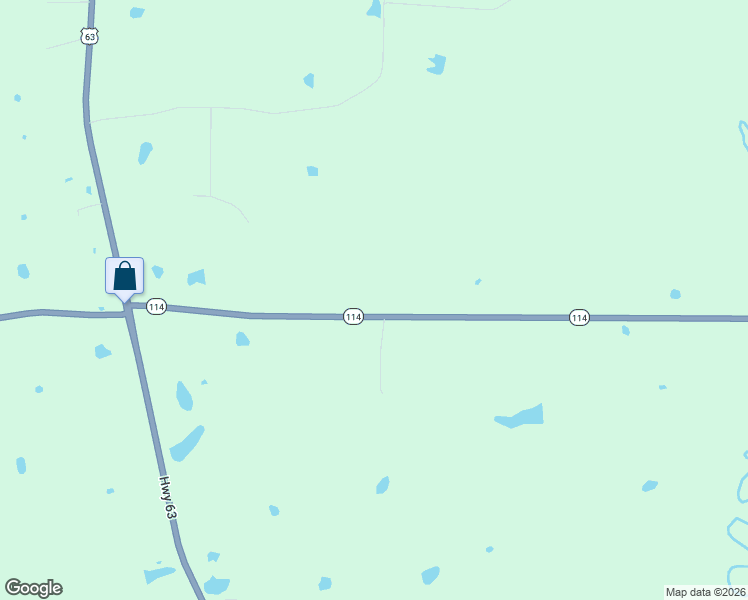 map of restaurants, bars, coffee shops, grocery stores, and more near 8688 Arkansas 114 in Rison