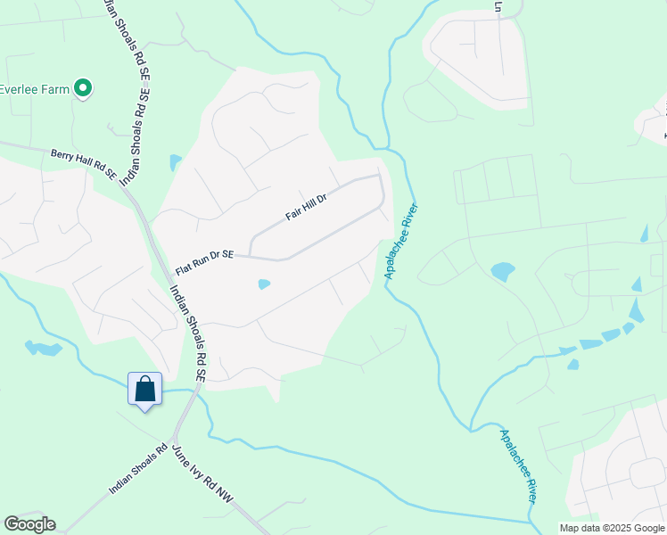 map of restaurants, bars, coffee shops, grocery stores, and more near 3810 Biltmore Oaks Drive Southeast in Bethlehem