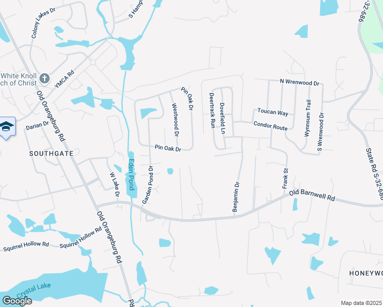 map of restaurants, bars, coffee shops, grocery stores, and more near 316 Pin Oak Drive in Lexington