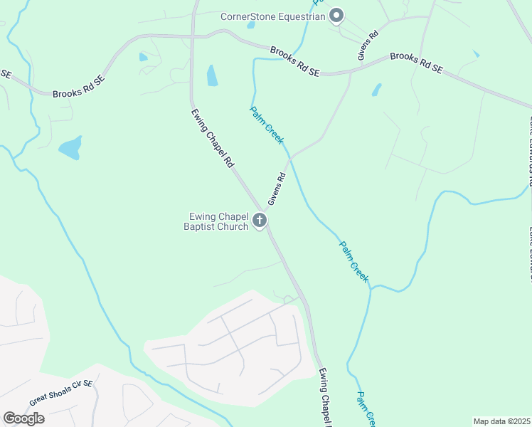 map of restaurants, bars, coffee shops, grocery stores, and more near Givens Road in Gwinnett County
