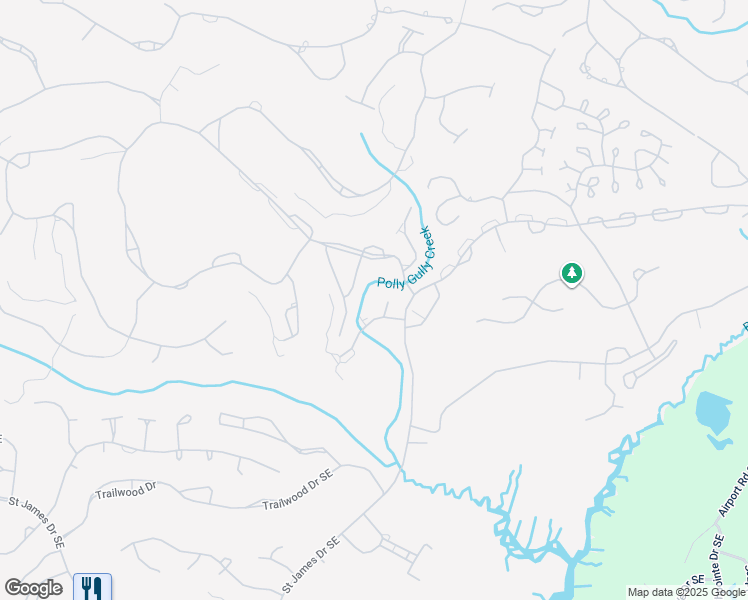 map of restaurants, bars, coffee shops, grocery stores, and more near Club Villas Drive in Saint James