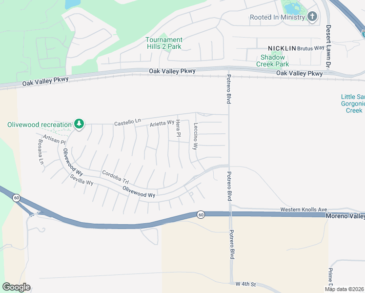 map of restaurants, bars, coffee shops, grocery stores, and more near 36927 Corvina Way in Beaumont