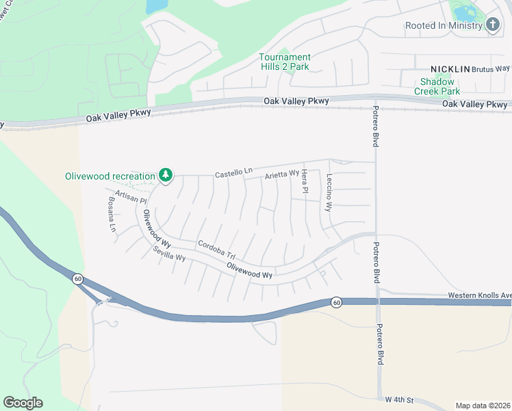 map of restaurants, bars, coffee shops, grocery stores, and more near Castello Lane in Beaumont