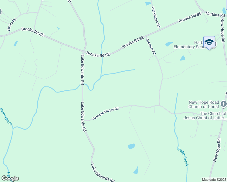 map of restaurants, bars, coffee shops, grocery stores, and more near 2230 Cammie Wages Road in Dacula