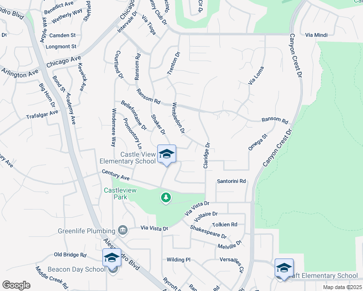 map of restaurants, bars, coffee shops, grocery stores, and more near 1375 Tareyton Drive in Riverside