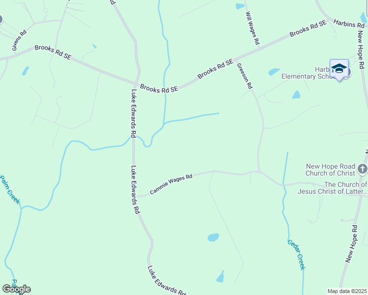 map of restaurants, bars, coffee shops, grocery stores, and more near 2230 Cammie Wages Road in Dacula