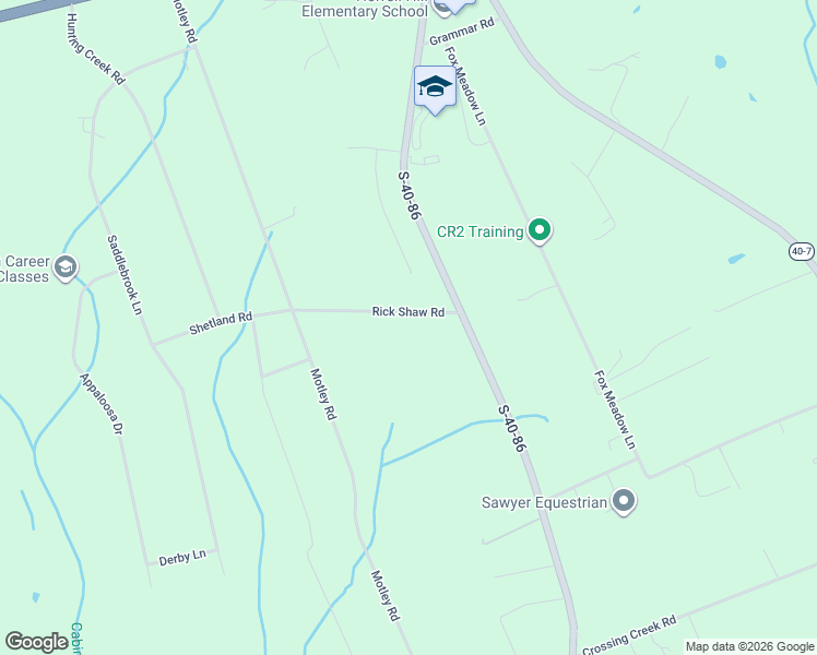 map of restaurants, bars, coffee shops, grocery stores, and more near 152 Rick Shaw Road in Hopkins