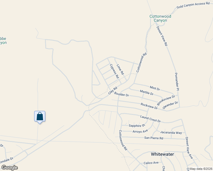 map of restaurants, bars, coffee shops, grocery stores, and more near 55205 Boulder Drive in Whitewater