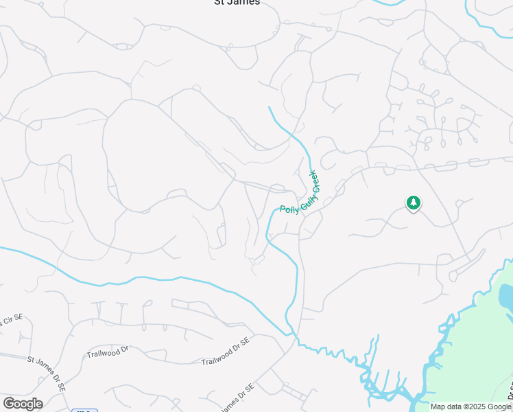 map of restaurants, bars, coffee shops, grocery stores, and more near 3350 Club Villas Drive in Saint James