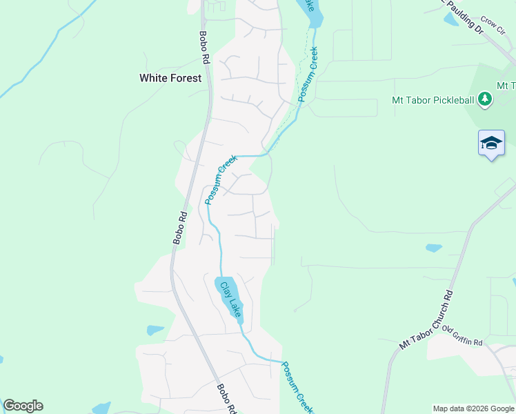 map of restaurants, bars, coffee shops, grocery stores, and more near 45 Rolling Rock Way in Dallas