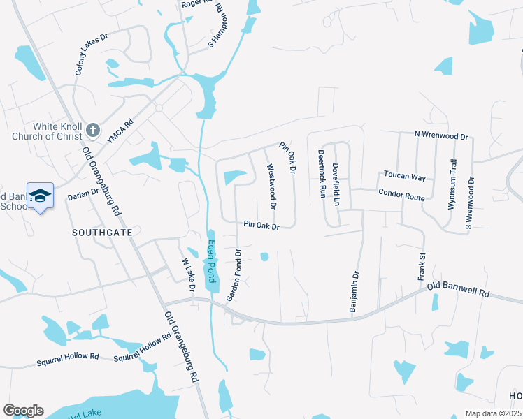 map of restaurants, bars, coffee shops, grocery stores, and more near 607 Westwood Drive in Lexington