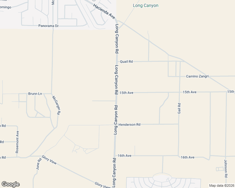 map of restaurants, bars, coffee shops, grocery stores, and more near Long Canyon Road in Desert Hot Springs