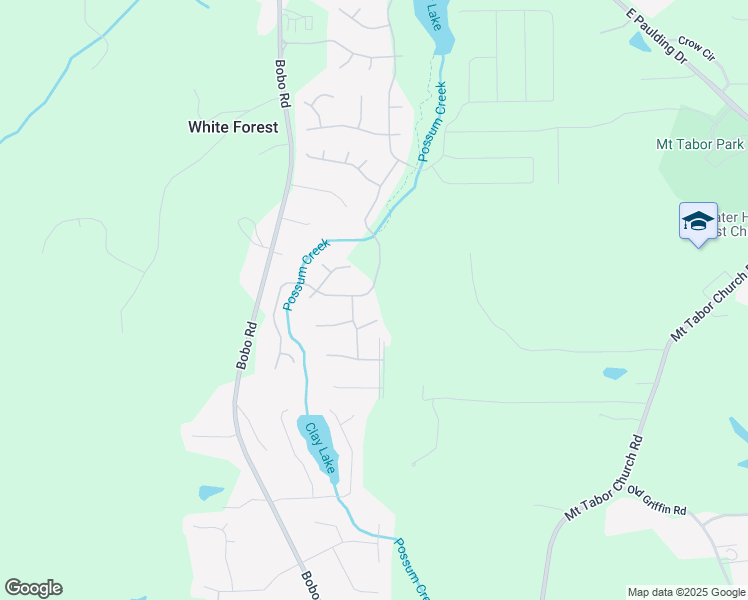 map of restaurants, bars, coffee shops, grocery stores, and more near 385 Riverwood Pass in Dallas