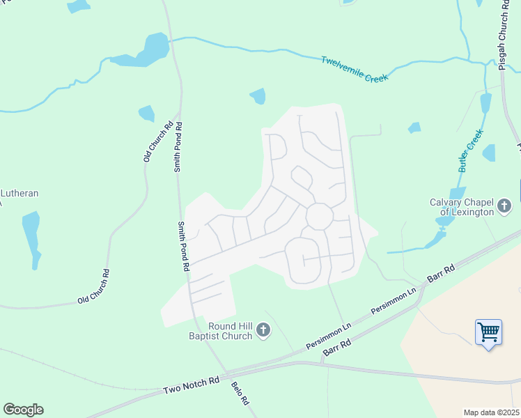 map of restaurants, bars, coffee shops, grocery stores, and more near 322 Drooping Leaf Road in Lexington