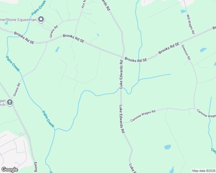 map of restaurants, bars, coffee shops, grocery stores, and more near 1951 Luke Edwards Road in Dacula