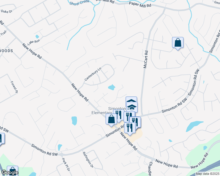 map of restaurants, bars, coffee shops, grocery stores, and more near in Lawrenceville