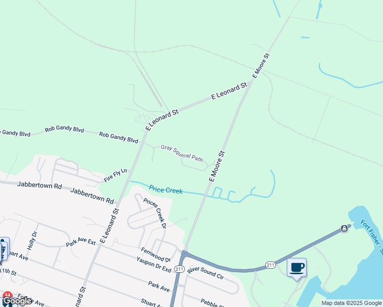 map of restaurants, bars, coffee shops, grocery stores, and more near 5988 Gray Squirrel Path in Southport
