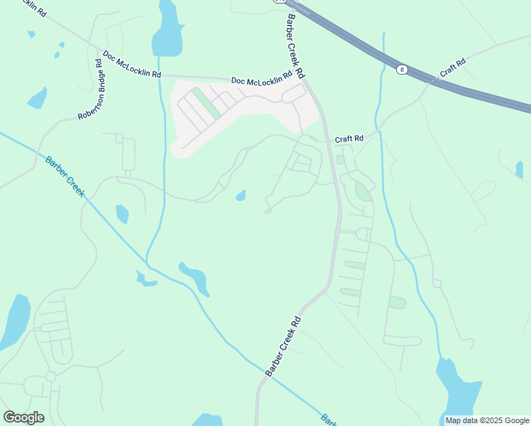 map of restaurants, bars, coffee shops, grocery stores, and more near 1050 Chancellors Drive in Statham