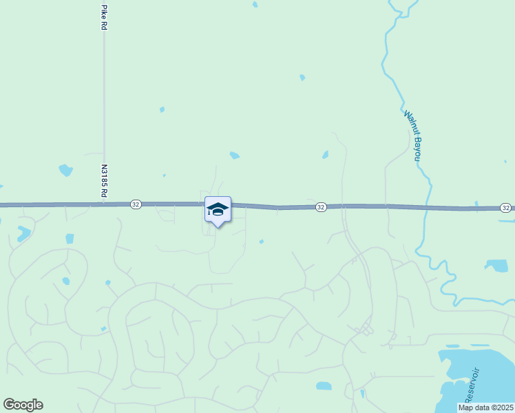 map of restaurants, bars, coffee shops, grocery stores, and more near 23947A State Highway 32 in Burneyville