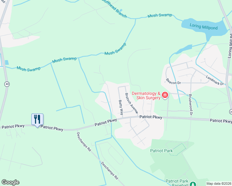 map of restaurants, bars, coffee shops, grocery stores, and more near 2301 Lisbon Drive in Sumter